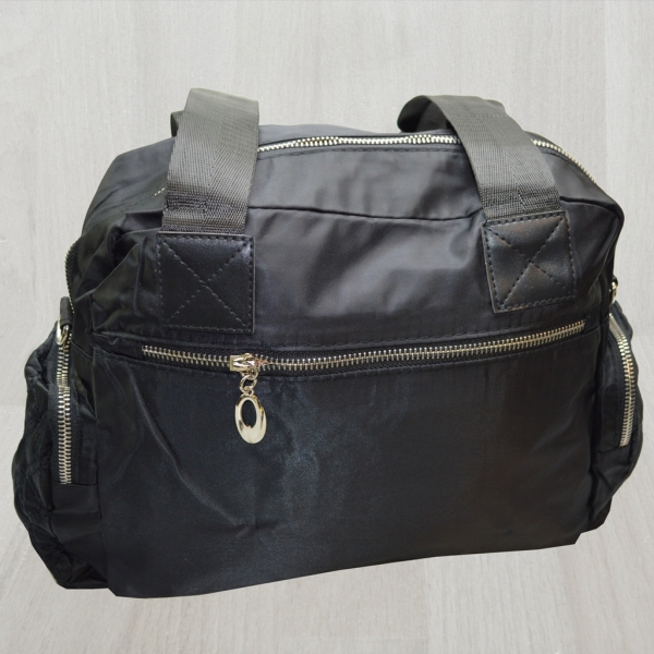 Produktbild flevado Damen Handtasche Schultertasche Frauen/Jugend viel Stauraum schwarz